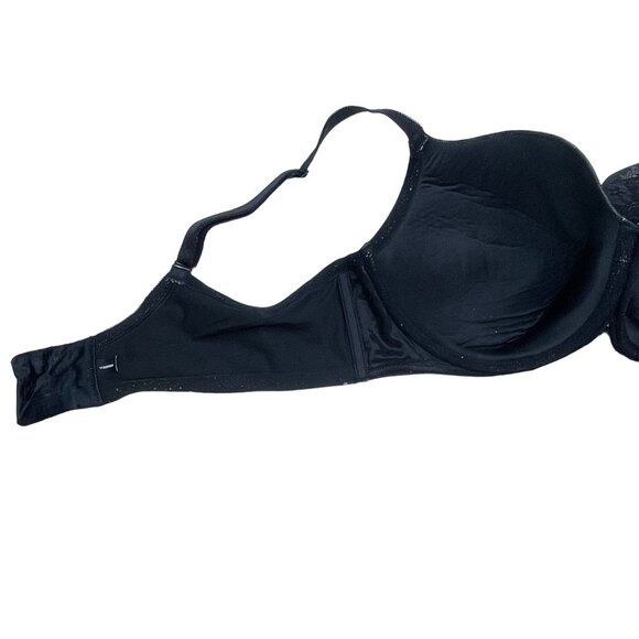 Torrid 40DD Black Lightly Lined Smooth Lace Bra Underwire 11328660 Intimates - Picture 11 of 16